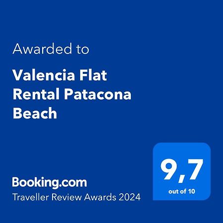 Valencia Flat Rental Patacona Beach Eksteriør billede