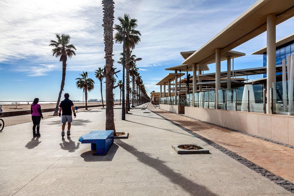 Valencia Flat Rental Patacona Beach Værelse billede